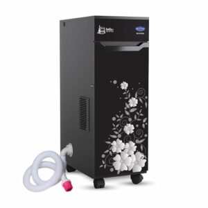 Lucky Mycrofine Eco Plus White Velvet Aata Chakki Flour Mill with Inbuilt Vacuum – 6.5 Kg Capacity Fully Automatic for Grinding Various Grains (0.75 Units/Hr) – Premium Domestic Quality Made in India