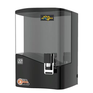 AQUA LIBRA WITH DEVICE ISI Mark 4 in 1 Copper RO Water Purifier with 9 Stage Purification Filtration, UV, UF, TDS Adjuster and 10 Liter Large Storage Tank, Suitable for all type of water supply